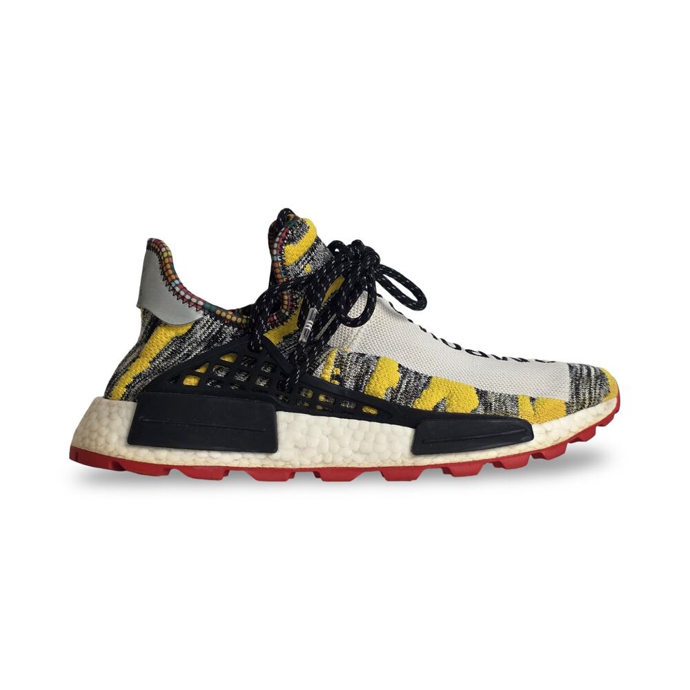 Adidas NMD Hu Pharrell Solar Pack Red Multi BB9527 Mens Size 9.5 Human Race